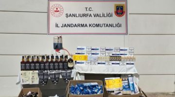 Şanlıurfa Jandarma’dan kaçakçılık operasyonu