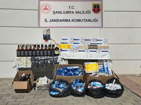 Şanlıurfa Jandarma’dan kaçakçılık operasyonu