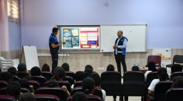 Siverek’te öğrencilere gıda güvenliği eğitimi verildi