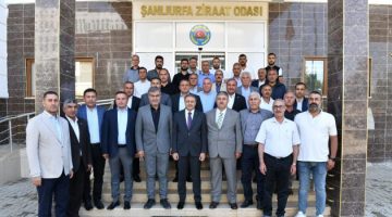 Vali Hasan Şıldak, Ziraat Odası ve Mimarlar Odasını ziyaret etti