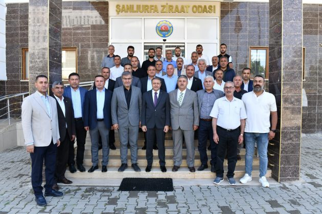 Vali Hasan Şıldak, Ziraat Odası ve Mimarlar Odasını ziyaret etti