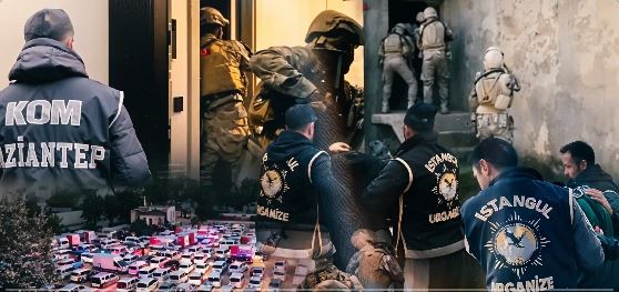 Urfa Dahil Suç Örgütlerine Yönelik Operasyon