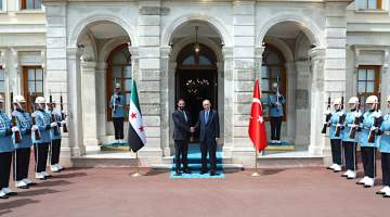 Şara ve Erdoğan İstanbul’da görüştü