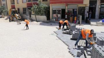 Haliliye Belediyesi’nden Ahmet Yasevi Mahallesinde ulaşım hamlesi