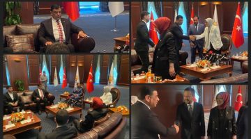 Halil Aslan’dan AK Parti Genel Merkezi’ne Bayram Ziyareti