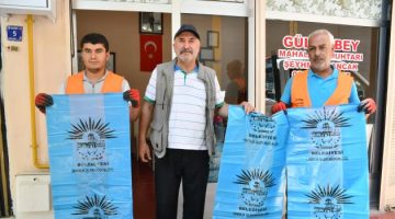 Siverek’te kurban poşeti dağıtımına başlandı