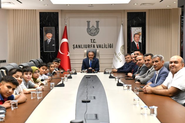 Vali Şıldak, Şanlıurfa’nın gururu öğrencilerle buluştu