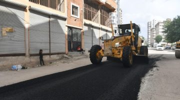 Siverek’te üstyapı çalışmaları aralıksız sürüyor