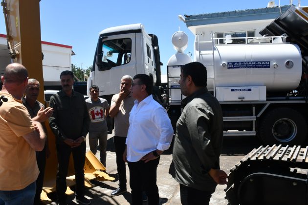 Siverek Belediyesi araç filosunu güçlendiriyor