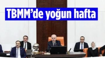 Türkiye Büyük Millet Meclis’inde seçim haftası başlıyor
