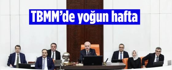Türkiye Büyük Millet Meclis’inde seçim haftası başlıyor