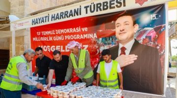 Harran’da 15 Temmuz’da dualar edildi, Mevlit okutuldu, ikramlar yapıldı
