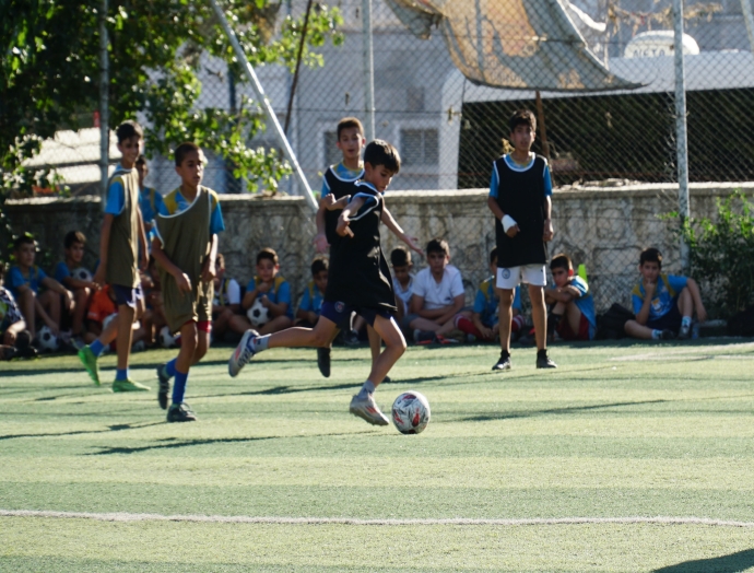 Haliliye’de yaz futbol kursu çocukların gözdesi oldu