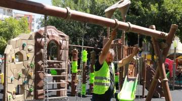 Başkan Canpolat’tan parklara yenileme talimatı