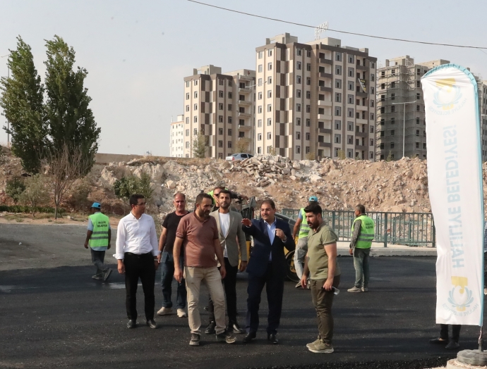 Başkan Canpolat Ahmet Yesevi’de çalışmaları yerinde inceledi
