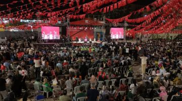 Şanlıurfa’da on binlerin katılımıyla 15 Temmuz coşkusu