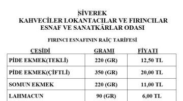 Başkan Bucak devreye girdi, ekmek fiyatı yeniden düzenlendi
