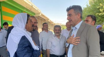 İl Başkanı Günbegi Esnaf Ziyaretlerini Sürdürüyor