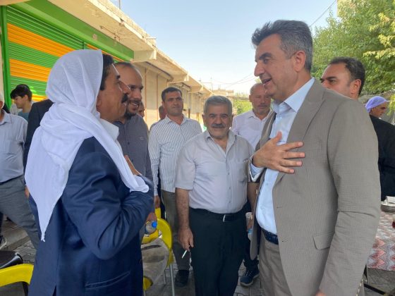 İl Başkanı Günbegi Esnaf Ziyaretlerini Sürdürüyor
