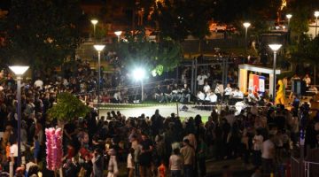 Siverek’te açık havada sıra gecesi ve halk oyunları coşkusu