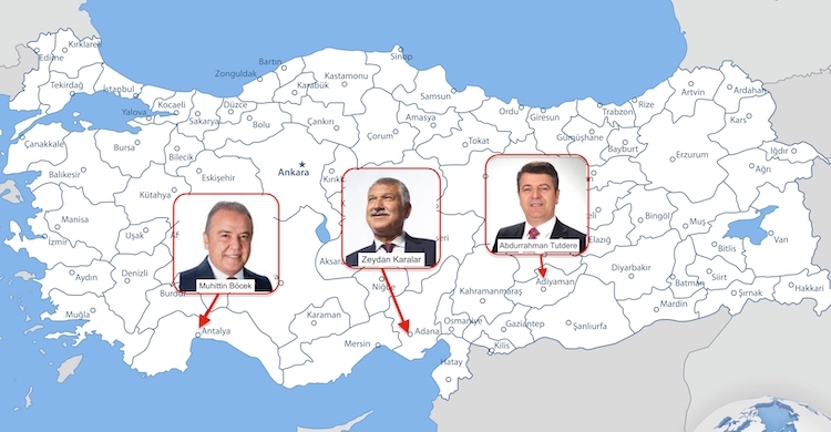 CHP’li üç başkan gözaltına alındı