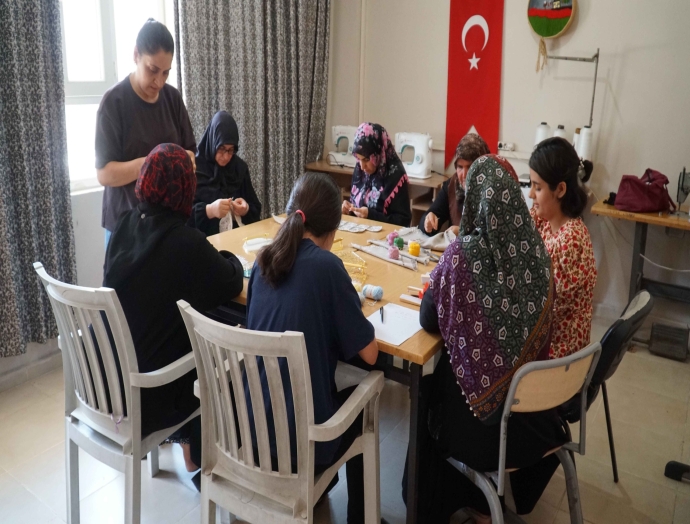 Kadınların gücüyle yükselen Haliliye Millet Evleri: umut kapısı oldu