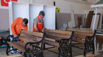 Haliliye’de üreten Belediye modeliyle parklar güzelleşiyor