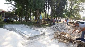 Evren Sanayi Sitesi’nde Park Çalışmaları Başladı