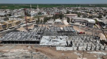 Harran yeni Devlet Hastanesi’nde inşaat çalışmaları hızla devam ediyor