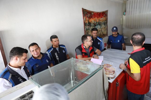 Harran’da zabıta ekipleri market ve lokantaları denetledi