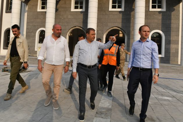 Vali Şıldak, Siverek’te incelemelerde bulundu