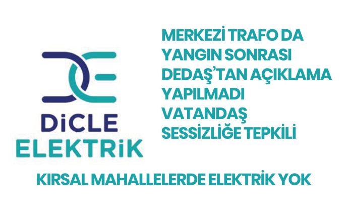 Siverek’te Trafo Yangını: Elektriksiz Kalan Mahalleler DEDAŞ’a Tepkili