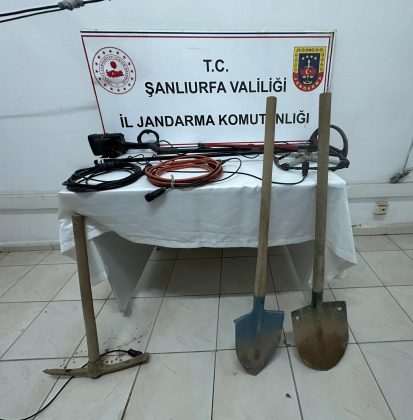 Tarihi yağmalayanlara Jandarma engel oldu