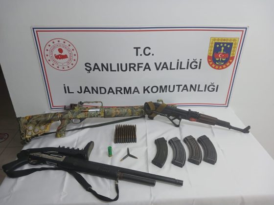 Şanlıurfa’nın dört ilçesinde silah operasyonu
