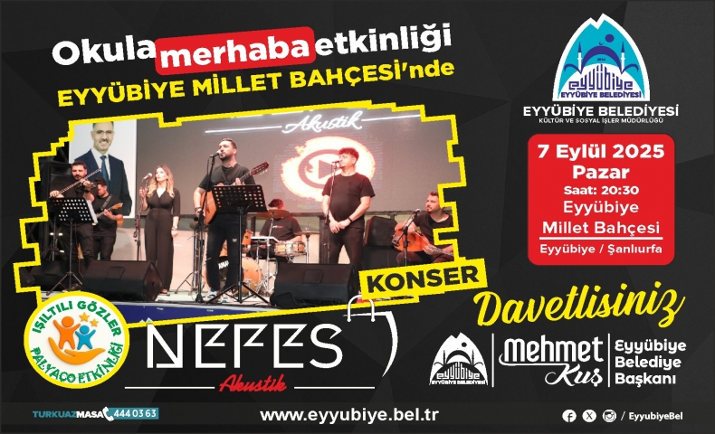 Eyyübiye’de Okula Merhaba Etkinliği