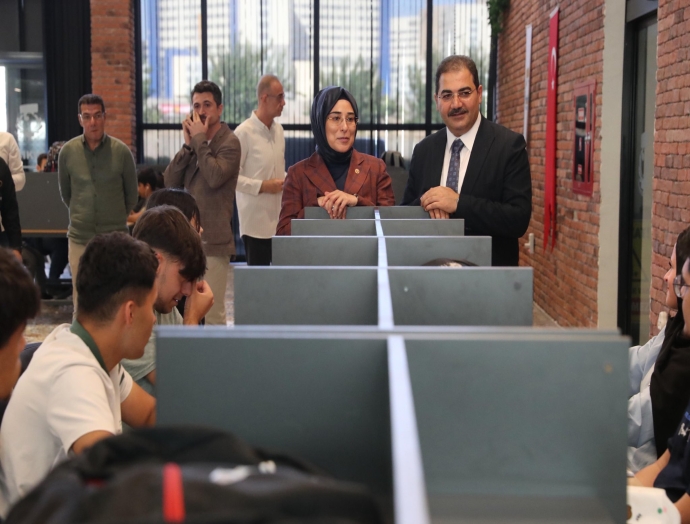 Başkan Canpolat ve Milletvekili Yazmacı’dan eğitim merkezlerine ziyaret