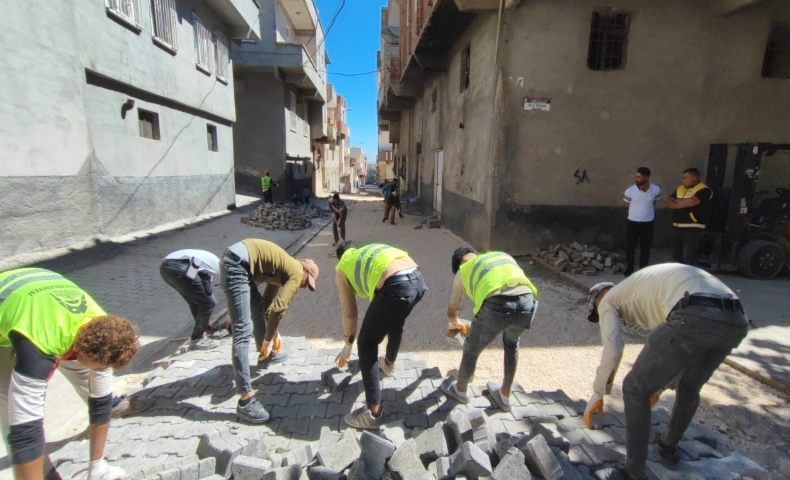 Eyyübiye’de üst yapı seferberliği devam ediyor