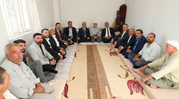 Başkan Kuş ve Milletvekili Dusak Eyyübiye Kırsal Mahallelerinde Halkla Buluştu