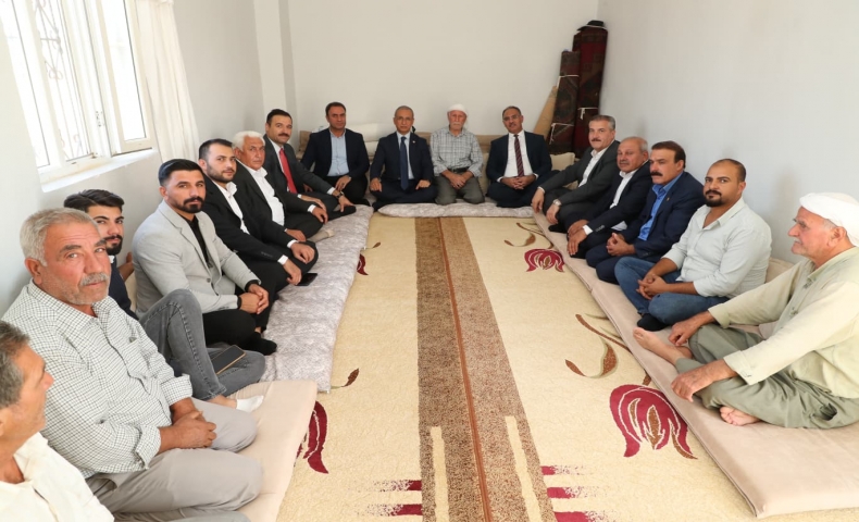 Başkan Kuş ve Milletvekili Dusak Eyyübiye Kırsal Mahallelerinde Halkla Buluştu