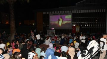 Siverek’te açık hava sineması etkinlikleri sürüyor