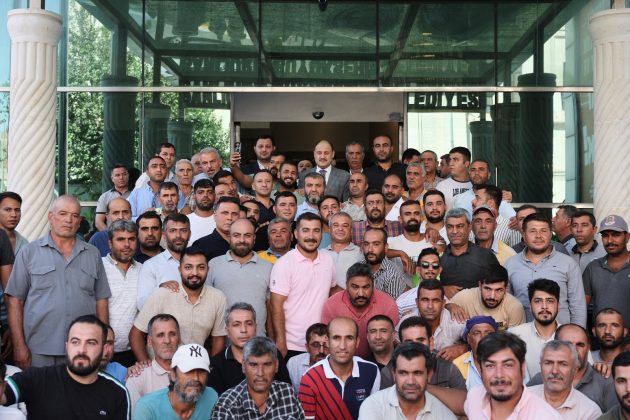 Şanlıurfa’da geçici işçilerin hayali, Başkan Gülpınar ile gerçek oldu
