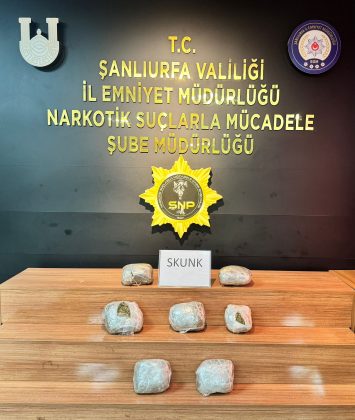 Şanlıurfa’da Yedek Lastikte Uyuşturucu Ticareti