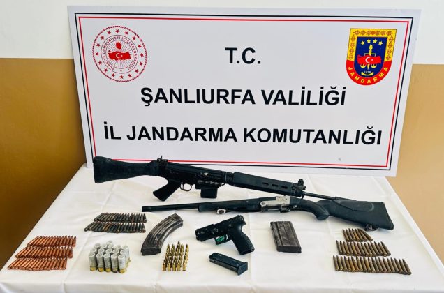 Şanlıurfa’da Jandarmadan silah operasyonu