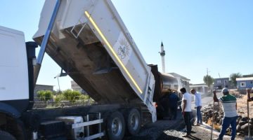 Siverek kırsalında yol kalitesi artıyor