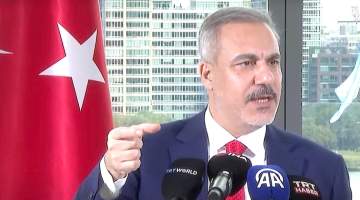 Fidan, New York’ta konuştu