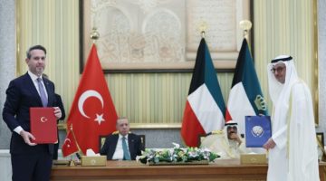 Cumhurbaşkanı Erdoğan, Kuveyt Emiri El Sabah ile görüştü
