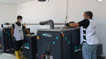 Organik atıklar dönüştürülerek barınaklardaki can dostlara umut oluyor