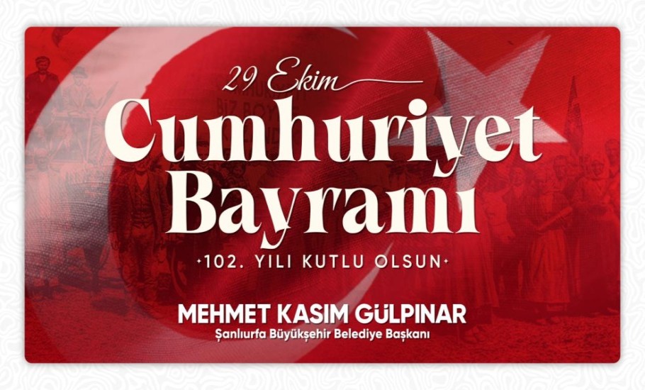 Başkan Gülpınar’dan 29 Ekim Cumhuriyet Bayramı mesajı
