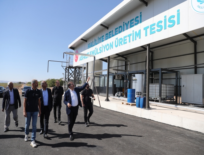 Haliliye Belediyesi kendi asfaltını üretecek