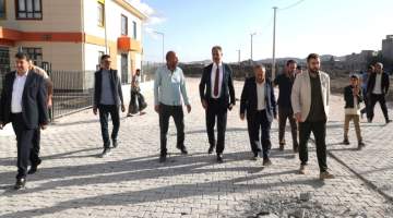 Başkan Kuş, Yol Yapım Çalışmalarını İnceledi